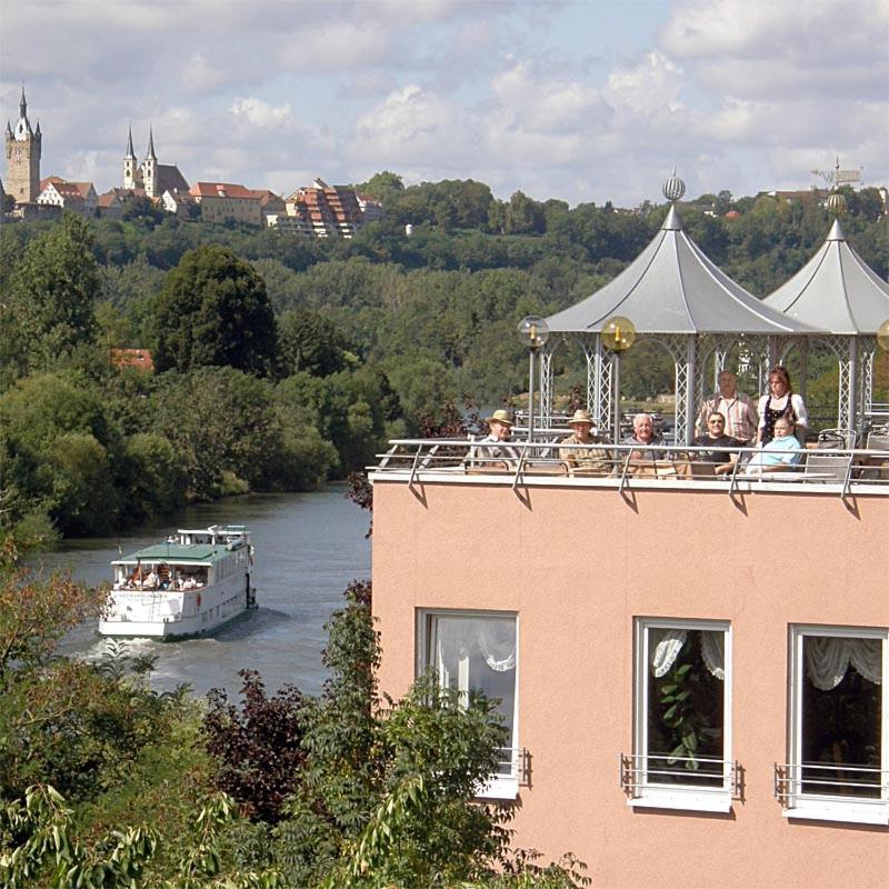 Apartments Mit Klimaanlage Am Neckarufer, Schoene Aussicht Bad Friedrichshall Exterior foto